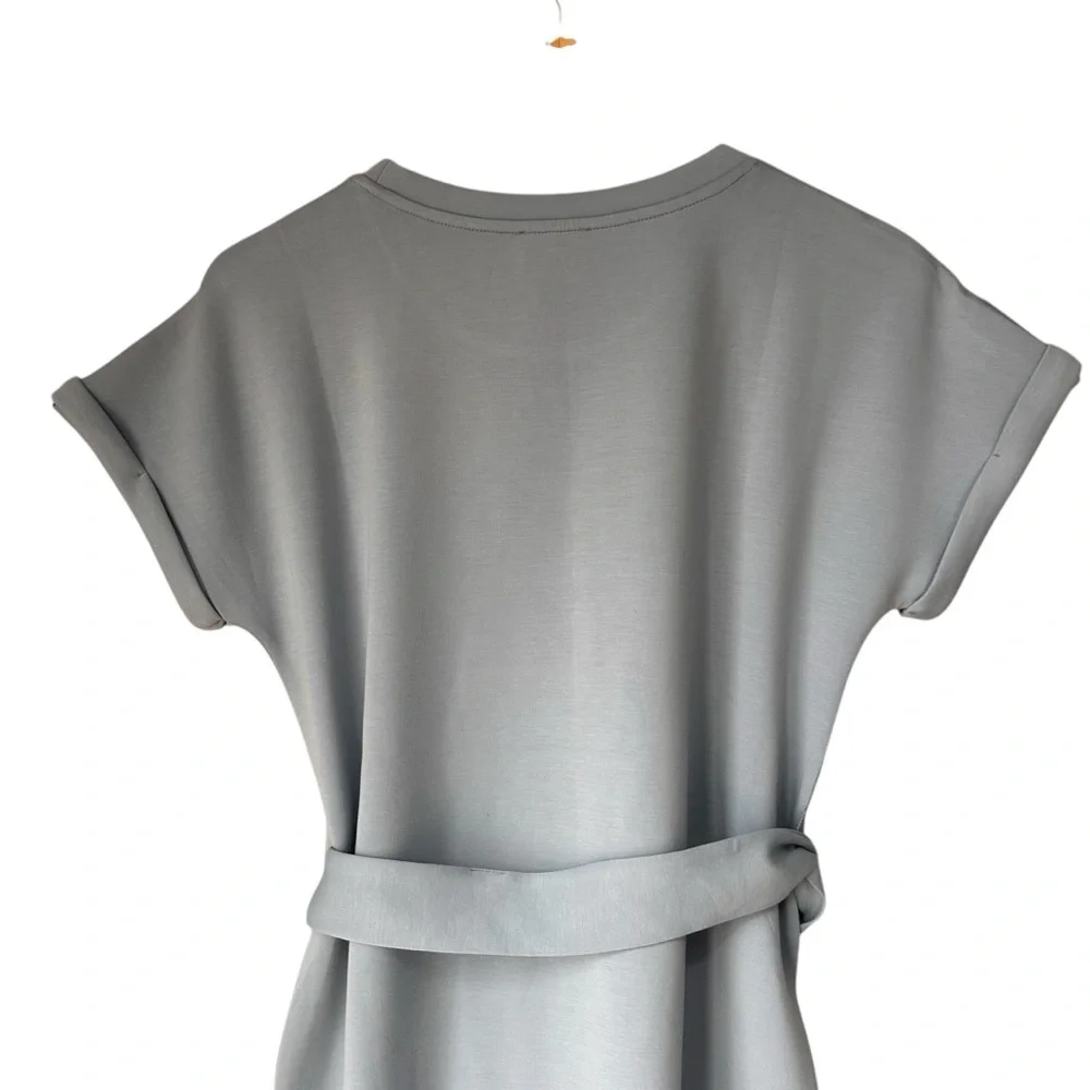 NEW Nicole Miller Sky Blue T-Shirt Shift Dress, Medium